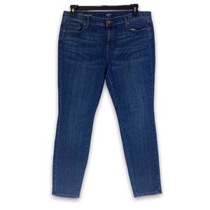 LOFT Outlet Modern Skinny Jeans 14 Petite